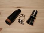 Vandoren Bec clarinette M30 + ligature, Utilisé, Enlèvement ou Envoi, Clarinette en si bémol, Métal