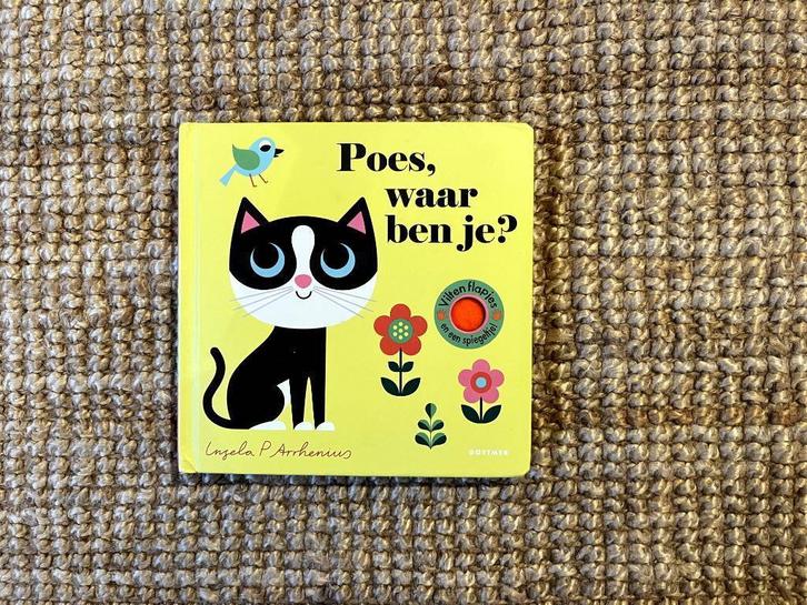 Poes, waar ben je? Peuterboekje, Kinderen en Baby's, Speelgoed | Overig, Nieuw, Ophalen