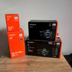 Sony A7 III+ 24-105mm F4 + 50mm + tas + SD-kaarten, Audio, Tv en Foto, Ophalen of Verzenden, Zo goed als nieuw, Sony