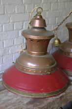 oude luster in koper en metaal, Antiek en Kunst, Antiek | Verlichting, Ophalen