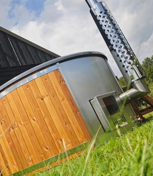 Luxe 'Luxury Tub' van Easy Wellness – Topkwaliteit Hot Tub, Tuin en Terras, Bubbelbaden en Hottubs, Nieuw, Vast, Afdekzeil, Filter