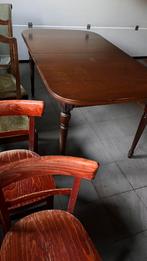 Eettafel kersenhout en stoelen, Huis en Inrichting, Ophalen, Gebruikt, Klassiek