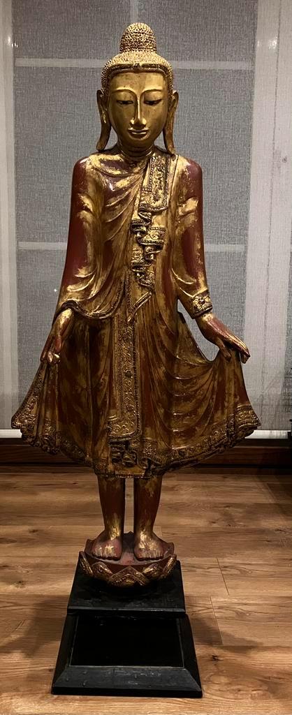 Zeer mooi beeld „Buddha of Birma”, Huis en Inrichting, Woonaccessoires | Boeddhabeelden, Zo goed als nieuw, Ophalen