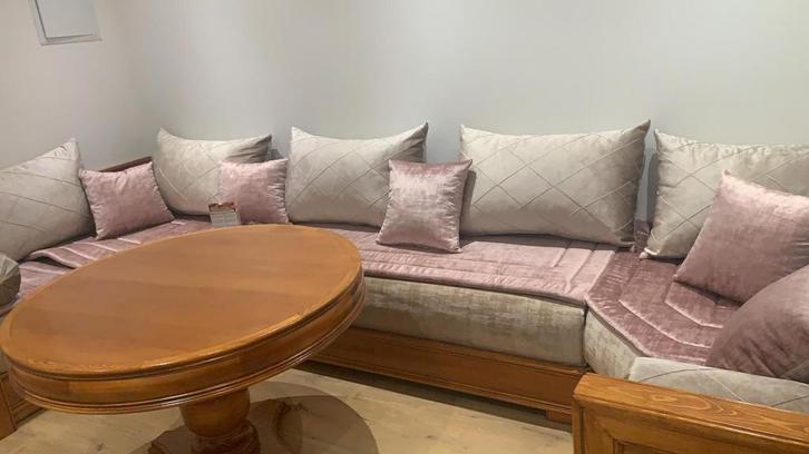 Zetel bank Marokkaanse salon, Huis en Inrichting, Zetels | Complete zithoeken, Gebruikt, Ophalen