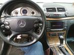 Mercedes Benz E280 CDI 2007 Avant garde full, Auto's, Automaat, Achterwielaandrijving, Zwart, Zwart