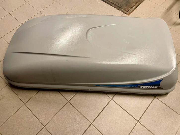 Thule Ocean 200 dakkoffer + dakrails!, Auto diversen, Dakkoffers, Zo goed als nieuw, Ophalen