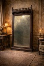 Antieke enorme spiegel 275 x 135, Antiek en Kunst, Ophalen