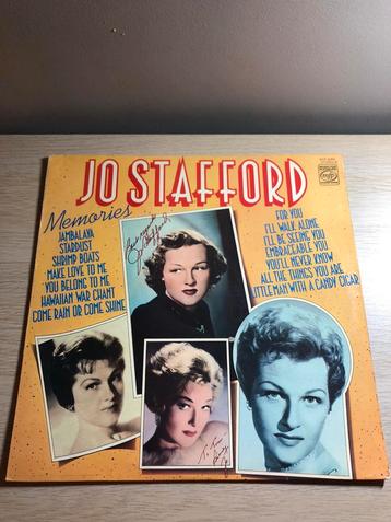 Jo Stafford memories, CD & DVD, Vinyles | Pop, Enlèvement ou Envoi, Utilisé