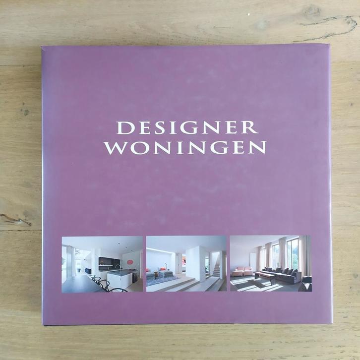 Designer Woningen drietalige versie NL-FR-GB TBE, Boeken, Kunst en Cultuur | Architectuur, Zo goed als nieuw, Architectuur algemeen