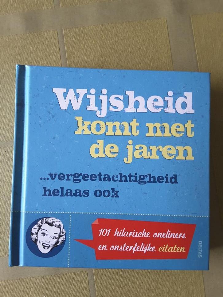 Wijsheid komt met de jaren, Boeken, Overige Boeken, Zo goed als nieuw, Ophalen of Verzenden