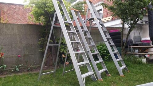 Industriele Trapladders 4-12 MetRevisie, Solide Petry Altrex, Doe-het-zelf en Bouw, Ladders en Trappen, Trap, Ophalen of Verzenden