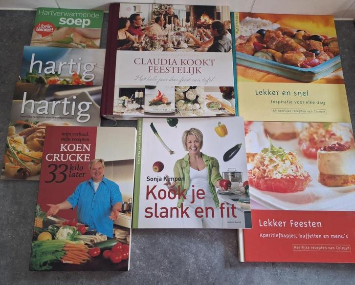 Kookboeken diverse nieuwstaat, Boeken, Kookboeken, Zo goed als nieuw, Voorgerechten en Soepen, Hoofdgerechten, Tapas, Hapjes en Dim Sum