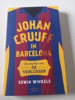 Boek Johan Cruijff in Barcelona Barça Voetbal Sport Oranje, Verzenden, Zo goed als nieuw, Balsport