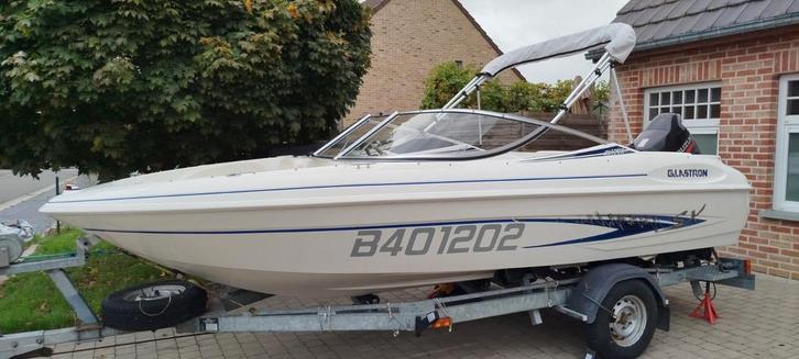 Glastron sx170, Watersport en Boten, Speedboten, Gebruikt, 3 tot 6 meter, Benzine, 120 tot 200 pk, Polyester, Buitenboordmotor