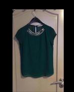 Groene bloes met afhangende mouwen merk: Zara., Comme neuf, Vert, Taille 38/40 (M), Zara.