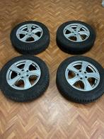 4 205/65 R16 95H Continental winterbanden + Dezent velgen, Auto-onderdelen, Gebruikt, 16 inch, Banden en Velgen, Ophalen