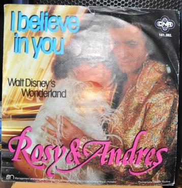 disque vintage  45 tours  rosy & andres   (x20200)