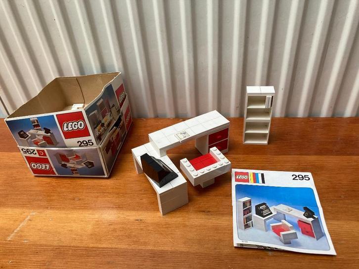 Vintage lego sets, keuken, bureau, living, badkamer, Kinderen en Baby's, Speelgoed | Duplo en Lego, Gebruikt, Lego, Complete set