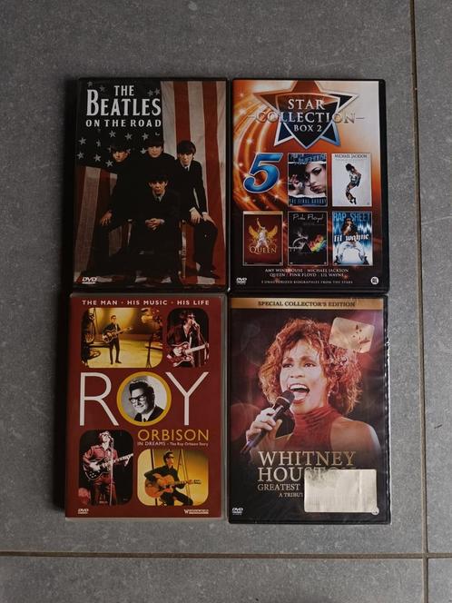 Muziekdvd's en biografieën  3,00eur/stuk, Cd's en Dvd's, Dvd's | Muziek en Concerten, Ophalen of Verzenden
