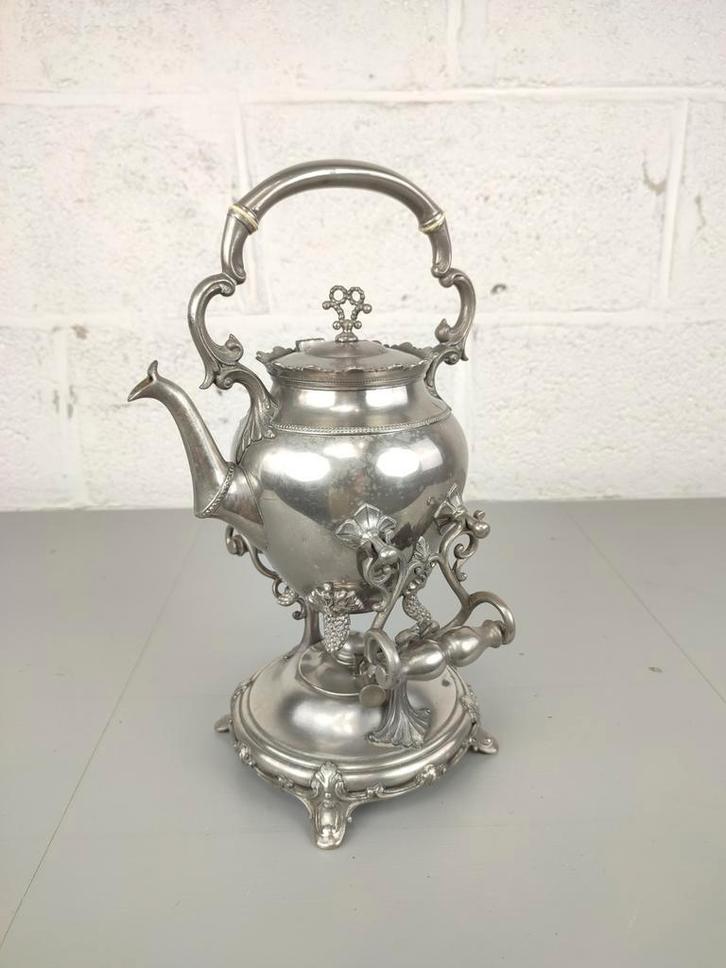 Antieke Bouilloire / theepot, Antiek en Kunst, Antiek | Keukengerei, Ophalen of Verzenden