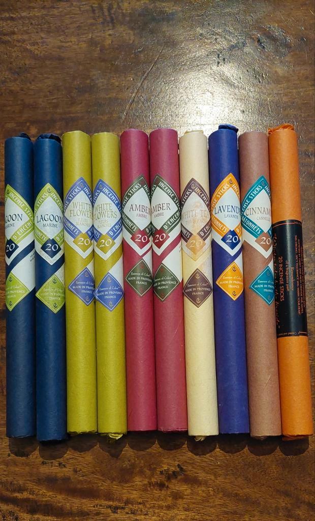 Bâtons d'encens Terre d'Oc, Huis en Inrichting, Woonaccessoires | Kandelaars en Kaarsen, Nieuw, Wit, Ophalen of Verzenden