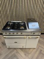 Luxe Crème Lacanche Fornuis Gas + Gasoven en Frituur, Elektronische apparatuur, Ophalen of Verzenden, Grill, Gas