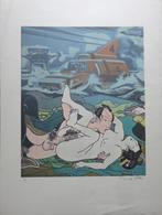 ERRO / JAPANSE EROTIEK / KLEURLITHO / 64x47cm / SIG / 1972, Ophalen of Verzenden