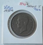 Albert II 1 belga/5 francs 1931 Pour un post de, Envoi