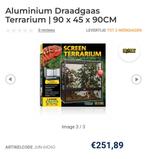 Exo Terra terrarium X-Large 90x45x90 cm, Animaux & Accessoires, Utilisé, Terrarium ou Paludarium