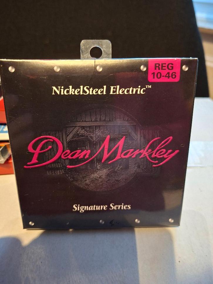 Jeu cordes Guitare Dean Markley Nickel Steel Regular 10-46, Musique & Instruments, Instruments | Accessoires, Neuf, Guitare électrique