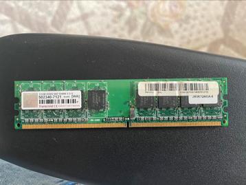Transcend 512M DDR2 Ram beschikbaar voor biedingen