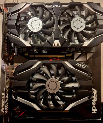 MSI GeForce GTX 105OTI 4GB EN MSI 1050 2GB beschikbaar voor biedingen