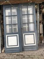 Antieke dubbele buitendeur, Doe-het-zelf en Bouw, Gebruikt, Glas, Buitendeur, Ophalen