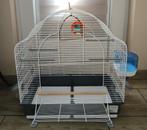 Grote vogelkooi met complete accessoires 62x58x36, Dieren en Toebehoren, Ophalen of Verzenden, Zo goed als nieuw