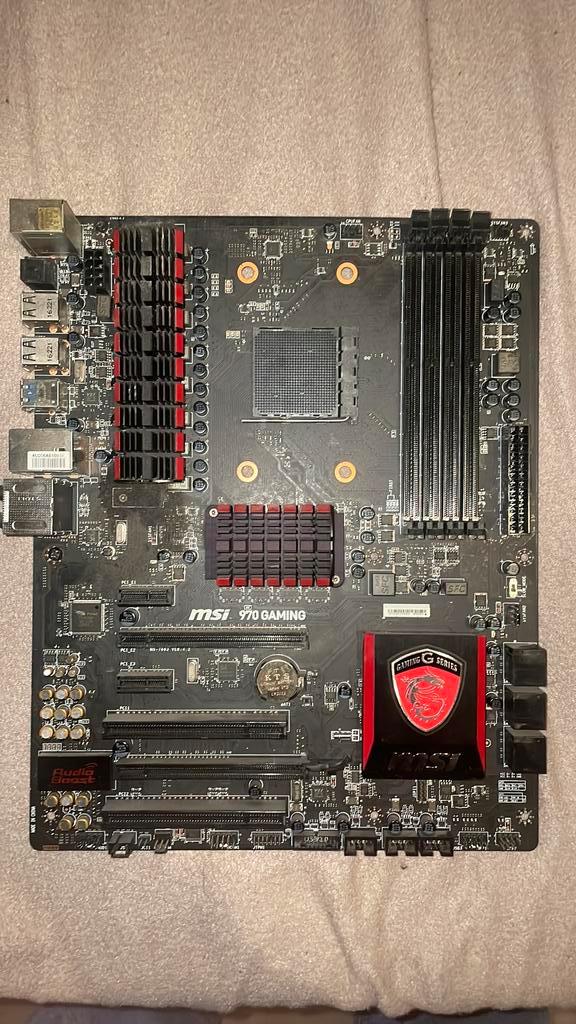 MSI 970 GAMING Moederbord – AMD Socket AM3+ / Topconditie, Computers en Software, Moederborden, Gebruikt, AMD, DDR3, Ophalen