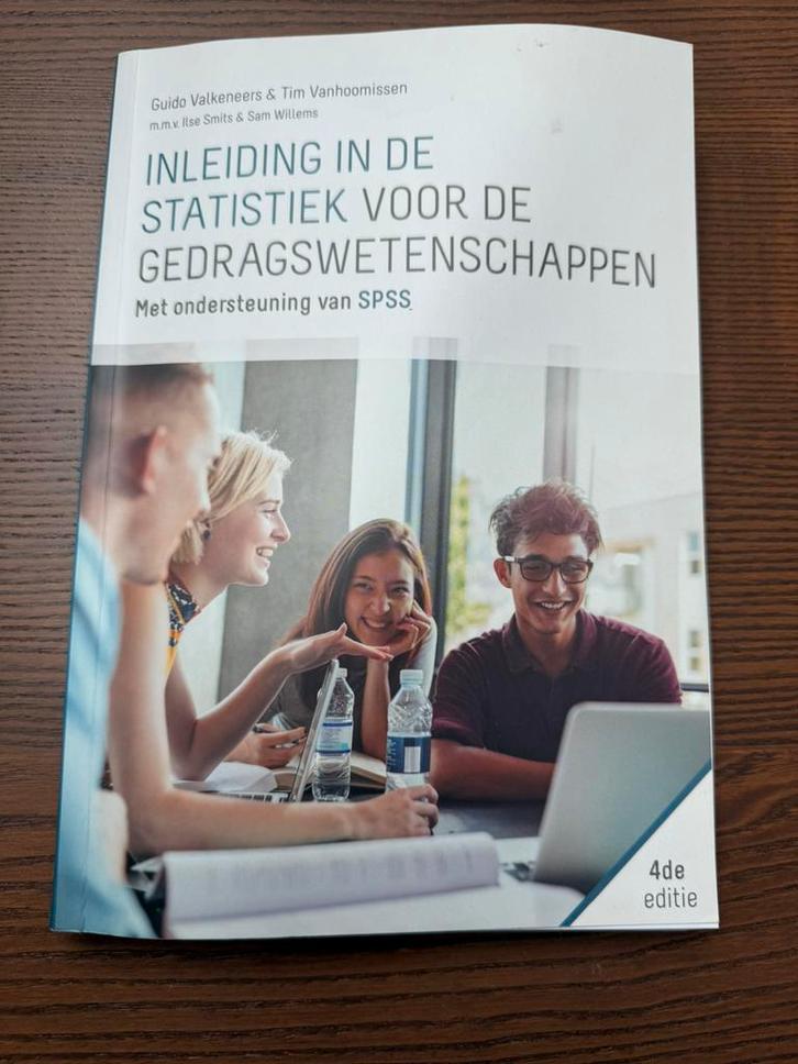 Inleiding in de statistiek voor de gedragswetenschappen, Boeken, Psychologie, Zo goed als nieuw, Ophalen of Verzenden