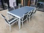 Tuintafel, Tuin en Terras, Ophalen, Gebruikt, Rechthoekig, Aluminium