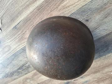 Een Engelse moto helm wo2  beschikbaar voor biedingen