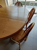 Eettafel en stoelen, Huis en Inrichting, Tafels | Eettafels, Ophalen, 100 tot 150 cm, Vijf personen of meer, 150 tot 200 cm