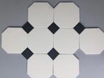 tegels Winckelmans Octagon 15x15 cm, vlak, super blanc (BAS), Doe-het-zelf en Bouw, Ophalen, Keramiek, Vloertegels, Minder dan 20 cm