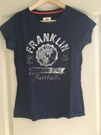 Blauwe T-shirt Franklin Marshall maat M, Vêtements | Femmes, Manches courtes, Taille 38/40 (M), Enlèvement ou Envoi, Franklin Marshall