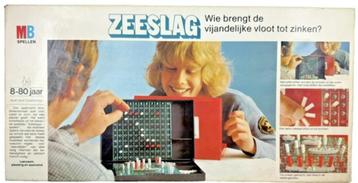 Zeeslag MB gezelschapsspel spel vintage 2 Spelers compleet beschikbaar voor biedingen