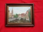 schilderijlijst met brugge-tafereel, Ophalen