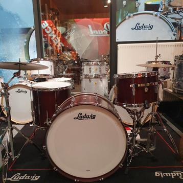 Ludwig USA Club date: Mahogany satin. 24" set-up, Musique & Instruments, Enlèvement ou Envoi, Neuf, Ludwig
