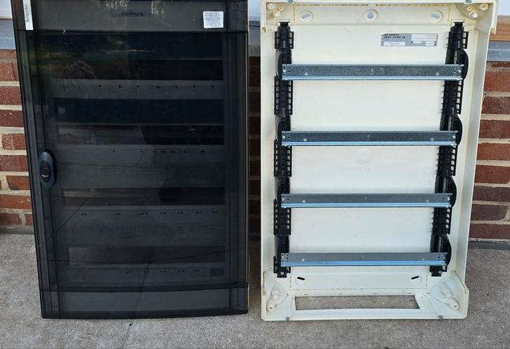 Schneider zekeringkast met diverse automaten, Doe-het-zelf en Bouw, Elektriciteit en Kabels, Gebruikt, Overige typen, Ophalen of Verzenden