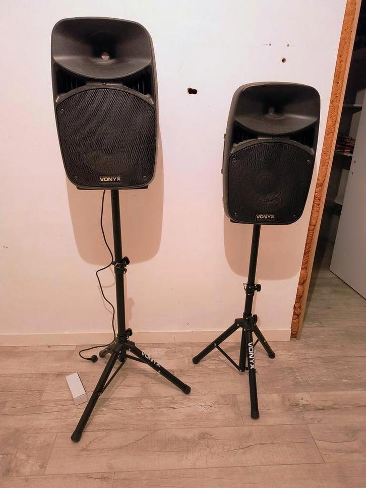 Vonyx VPS122A luidsprekerset, Audio, Tv en Foto, Luidsprekerboxen, Gebruikt, Ophalen
