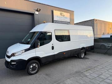 IVECO DAILY DUBBEL CABINE EURO6B 6PL MAXI 3.5TON TREKKEN beschikbaar voor biedingen