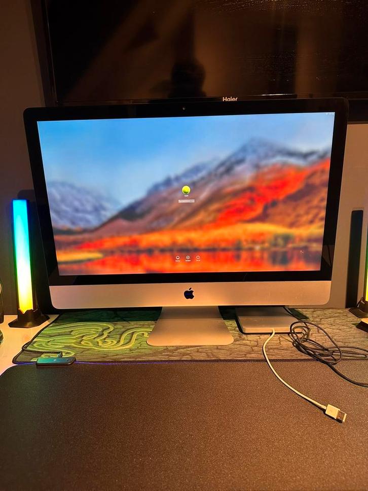 Imac te koop - werkt perfect, Computers en Software, Apple Desktops, Zo goed als nieuw, iMac, HDD, Ophalen