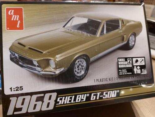 AMT (0634): Shelby GT-500 (1968) om 1:25, Hobby en Vrije tijd, Modelbouw | Auto's en Voertuigen, Nieuw, Auto, Groter dan 1:32