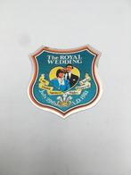 Sticker Charles en Diana, Ophalen, Zo goed als nieuw, Sticker